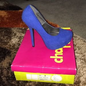 Royal Blue Heels